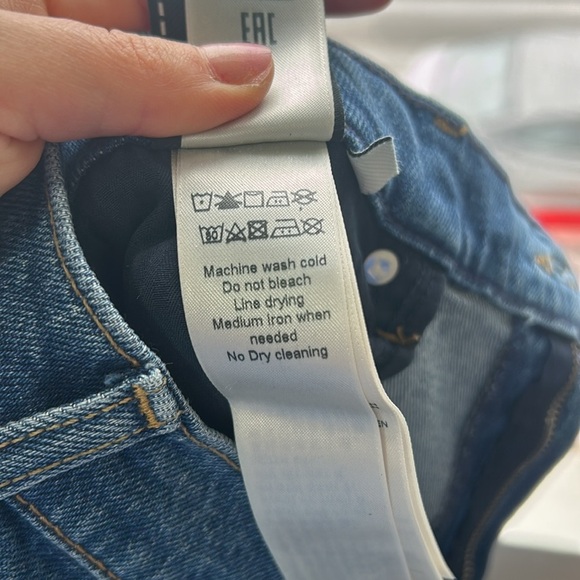 7 For All Mankind  Logan Stovepipe Explorer Jeans size 33 classic blue straight - Picture 15 of 15